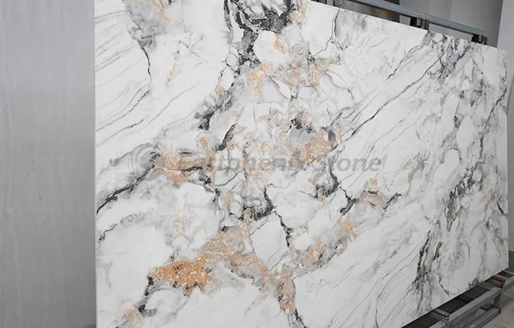 Modern luxury sintered stone slab